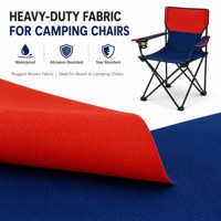 Tissu tissé 100 % nylon enduit PU, 500D, imperméable, résistant à l'abrasion, relevable, pour chaises de plage, sacs de rangement et équipement de camping