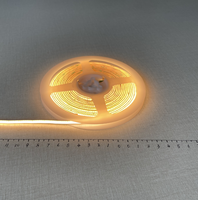 4000K 4MM PCB-Breite Mini-Schneidbare DC5V COB-Streifen 5W 480LEDs/M LED-Streifen Flexibles Band Seil Heimdekoration TV-Hintergrundbeleuchtung