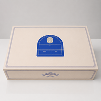 Caja de Cartón Plegable Ecológica con Impresión Personalizada y Solapas para Empacar Regalos de Galletas