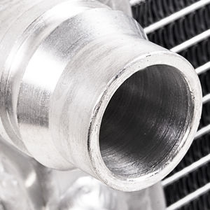 Acabado pulido para AUDI <span class=keywords><strong>A3</strong></span> S3 TT 1,8 <span class=keywords><strong>T</strong></span> <span class=keywords><strong>QUATTRO</strong></span> 01-06 2 CORE radiador - Product Image 2