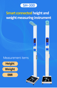 Quy mô cho người lớn BMI siêu âm đồng tiền hoạt động 300kg cân bằng điện tử thông minh tự động đo chiều cao và trọng lượng quy mô - Product Image 2