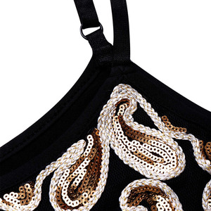 Women's 1920s Retro Tassel <b>Dress</b> Sequined Asymmetric Cocktail <b>Dress</b> For Dance - Product Image 5