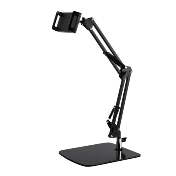 Adjustable Aluminum Ultra Long Arm Tablet Stand Portable Desk Holder for Ipad Bracket Metal Locking Arm Phone Holder