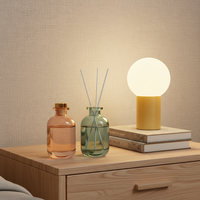 Ensemble diffuseur de parfum en verre moderne |   Diffuseur d'arômes longue durée sans BPA et sans alcool pour la maison, le bureau et la décoration de chambre