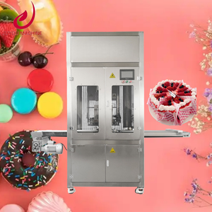 เครื่องตัดเค้กอัตโนมัติแบบอัลตราโซนิกเชิงพาณิชย์เต็มรูปแบบ พร้อมมอเตอร์สแตนเลสสำหรับใช้ในร้านเบเกอรี่ - Product Image 1