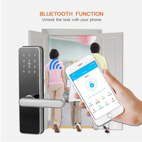 Cerradura de puerta de Hotel LORA Network con código Pin para acceso a Control remoto, precio de fábrica