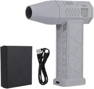 Mini Ventilador Turbo Recargable de Alta Velocidad, Ventilador de Conducto Portátil Negro Marca Zhenxing para Eliminar el Polvo en el Automóvil, el Hogar y al Aire Libre - Product Image 1