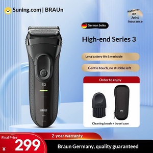 <span class=keywords><strong>Rasoir</strong></span> électrique pour homme <span class=keywords><strong>BRAUN</strong></span> 3020s, <span class=keywords><strong>rasoir</strong></span> à mouvement alternatif doux, double alimentation, coupe-barbes, garantie de 24 mois - Cadeau pour - Product Image 6