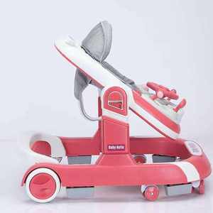 Passeggino 3-in-1 di Lusso Regolabile con Ruote Girevoli e Seduta per Bambini dai 6 Mesi in su, Sedia per Imparare a Camminare - Product Image 6