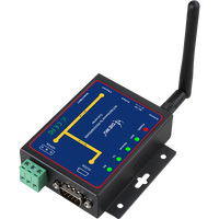 Convertidor RS232 a inalámbrico Ethernet y WIFI a servidor serie RS232/RS485 Comunicación inalámbrica inteligente Datos de puerto serie múltiple
