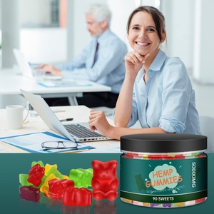 Gommes de supplément d'huile de graines de chanvre personnalisées et vendues en gros - Product Image 4