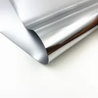 TPU-Metallic-Polyurethan folie aus reinem Silber für reflektierende Logos