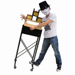Professional Stage Performance Illusion Equipment Three Part Of Arm Stage Magic Illusions Magic Tricks For Sale GMG-116