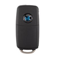 Clé télécommande universelle KEYDIY KD NB08-3 à 3 boutons pour Volkswagen, lame HU66, programmation de clé OBD, lot de 5