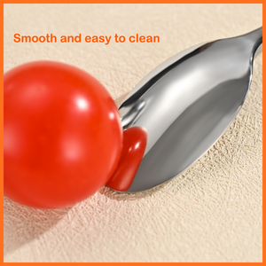 मिनी गोल्डन रोज़ एग फ़्लैटवेयर स्टोरेज बॉक्स 316L स्टेनलेस स्टील हाई अपीयरेंस लेवल कॉफ़ी स्पून फ्रूट डेज़र्ट फोर्क सेट - Product Image 6