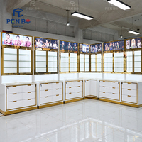 Décoration de boutique de parfums haut de gamme moderne, personnalisable, étagère de magasin de produits de beauté sur mesure, bar à parfums, étagère de magasin de produits de beauté