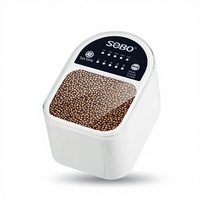 Distributeur automatique de nourriture pour poissons SOBO, écologique, emballage en plastique ABS, capacité de 1L, nourriture pour poissons, accessoire d'alimentation pour aquarium