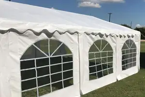 Уличные сверхпрочные ПЭ палатки для мероприятий, свадьбы, вечеринки, 6x12 м