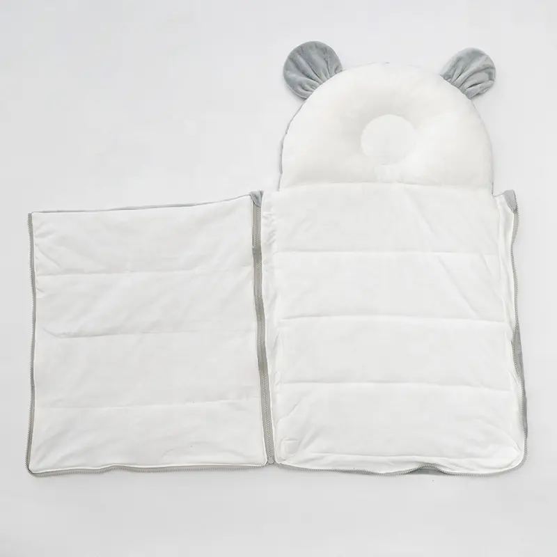 Approvisionnement d'usine prix de gros 100% coton nouveau-né Portable voyage bébé sacs de couchage