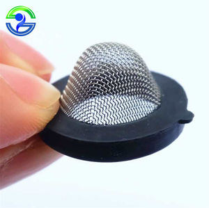 Rondelles en caoutchouc <span class=keywords><strong>de</strong></span> plomberie joint plat en Silicone avec filtre à tamis pour <span class=keywords><strong>robinet</strong></span> rondelles <span class=keywords><strong>de</strong></span> pommeau <span class=keywords><strong>de</strong></span> douche tuyau d'arrosage joint torique tuyau d'eau chaude - Product Image 2