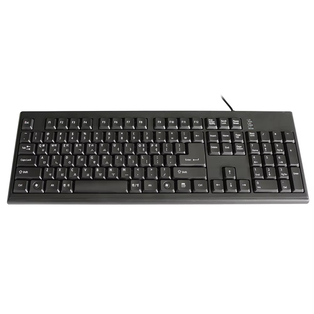 New USB Wired Gravity Rebound Key Mechanical Switches Bilingual Layout Anti-Ghosting Membrane Operation Full Size Plug Play