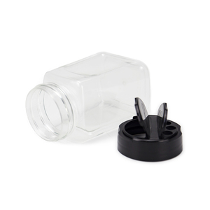 Bocaux carrés en plastique pour herbes et épices, ustensiles de cuisine, salières et poivrières - Product Image 2