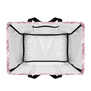 ビーチシェルアイランドハワイカスタム高品質食料品ポケットバッグ夏のパターン折りたたみ可能ビーチバッグカスタムロゴ - Product Image 4