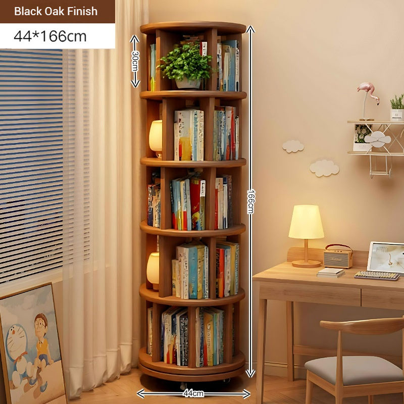 5th floor widened and raised - walnut color