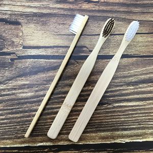 Bamboo Toothbrush Flat Top Square Tail Biodegradable For Home Guesthouse Hotel Use - Product Image 4