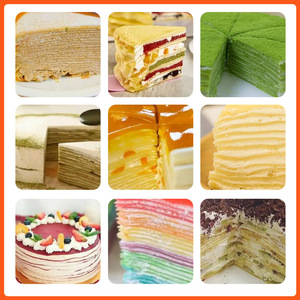Machine automatique de fabrication de feuilles de gâteau, machine de traitement des feuilles de gâteau en couches, formateur de feuilles de pâtisserie, crêpière électrique - Product Image 6