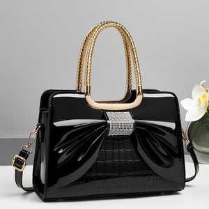 Bolsos de Mujer de Cuero Sintético Brillante al por Mayor 2026, Bolsos Cruzados de Gran Capacidad para Mujer - Product Image 2