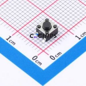 BTS0C00151BBG00 Tactile Switch SMD-4P,4.5x4.5mm Switch Round Button 1.8N Vertical Mount 4.5mm - Product Image 1