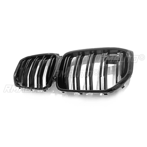 Accesorios para Auto: Parrilla Delantera para BMW G05 LCI X5 2023 2024, Color Negro Brillante con Orificio para Cámara - Product Image 2
