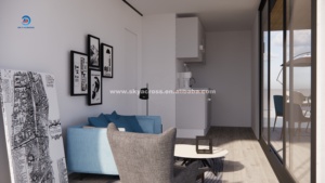 <span class=keywords><strong>Casa</strong></span> prefabricada China envío contenedor hogar 20 pies 40 pies contenedor mangueras lujo - Product Image 6