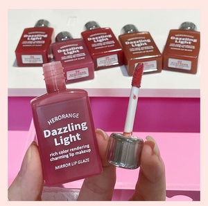 Private Label Huile minérale 6 couleurs pour les lèvres Rouge à lèvres imperméable et longue durée en petites bouteilles Personnalisable Rouge a Levre <span class=keywords><strong>Bio</strong></span> - Product Image 1