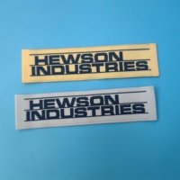 Étiquettes tissées rectangulaires personnalisées à pli final en damassé haute densité, directement de l'usine
