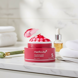 Korean Skin Care Cosmetics Beauty products Medicube Products Cream <b>Face</b> Cream Medicube TXA+Niacinamide Capsule Cream 55g - Product Image 1