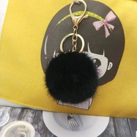 Porte-clés mignon style Ins en forme de petit charbon, en résine plastique, tendance, breloque de sac à dos de dessin animé, ornement de voiture délicat