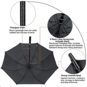 Paraguas de Golf LOTUS G4Free Extra Grande de 54/62/68 Pulgadas con Apertura Automática, Diseño Atractivo, Resistente al Viento, Impresión de Logotipo, Doble Toldo Ventilado - Product Image 4