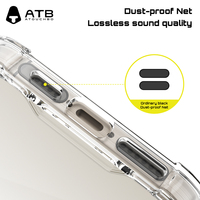 Ensembles de coques de téléphone ATB avec film protecteur d'objectif pour iPhone 15 14 13 12 11, design personnalisé, coque de téléphone portable