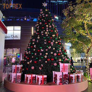 Toprexdecor bán buôn thực hiện nội thất giáng sinh mặt hàng trang trí chuỗi lights LED thông nhân tạo Cây giáng sinh - Product Image 4