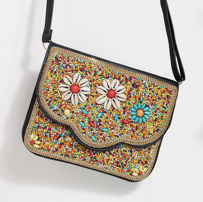 กระเป๋าใส่โทรศัพท์มือถือแนวนอนลูกไม้เบอร์3