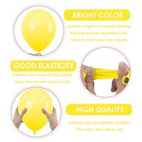 HAORUN Ballons imprimés en latex brillant avec logo personnalisé pour fêtes d'anniversaire de mariage et décorations publicitaires