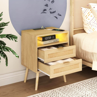 Table de chevet moderne de luxe à prix d'usine, table de nuit en bois pour chambre à coucher, salon, meubles avec plusieurs couleurs