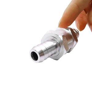 Válvula Unidireccional de Aleación de Aluminio para Coche y Motocicleta, 6mm 10mm, Válvula Antirretorno para Gasolina, Diésel, Aceite, Agua, de Alta Potencia Manual - Product Image 1