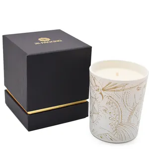 Manufacturer Custom Printed Luxury Candle Jars Box Printing Candle Packaging Boxes Cardboard Candle Box For Gift