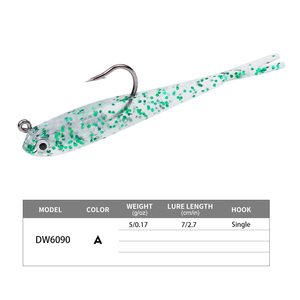 Cebo de simulación de pez suave de 70mm y 5G, paquete de pescado suave de plomo simulado, pescado de plomo, Wei Hai, venta al por mayor - Product Image 6