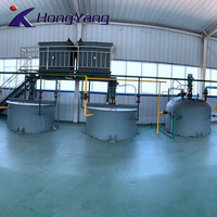 Suministro directo de fábrica 20TPD Planta de refinería de aceite de palma Línea de refinación de aceite de almendra de palma