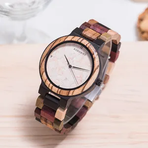 Factory Supplier cheap men watch ultra thin diamond custom men wood watch colorful wood marble watch