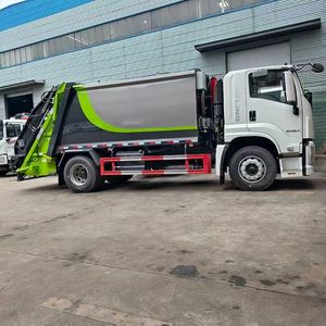 Camion compacteur de déchets Isuzu Giga 4x2 15m³ - Prix usine - Camion d'assainissement pour l'urbanisme - Product Image 3